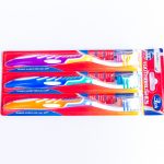 Claradent Medium Bristle Toothbrushes Pack of 3